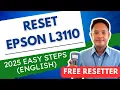 HOW TO RESET EPSON L3110 2025 Easy Steps English