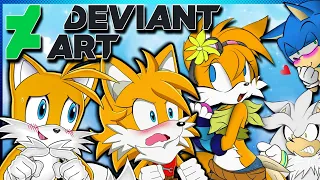 Tails and Tailsko VS DeviantArt FEMALE TAILS