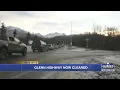 Traffic grinds to a halt along Glenn Highway after vehicle collision