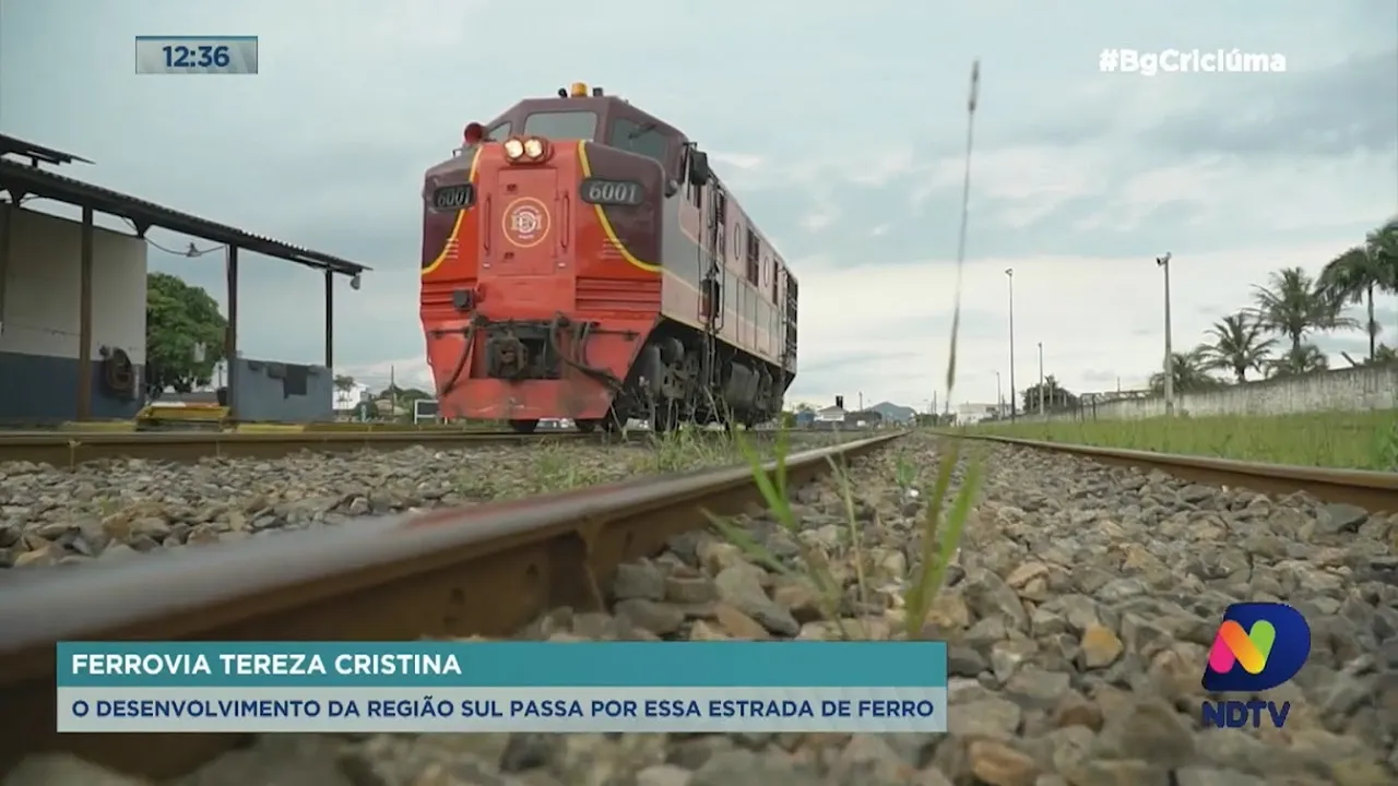 Ferrovia Tereza Cristina: o desenvolvimento da região Sul passa pela estrada de ferro