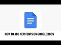 Unlock a Hidden Library of Fonts in Google Docs