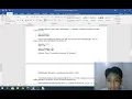 Experiment 3 Variables