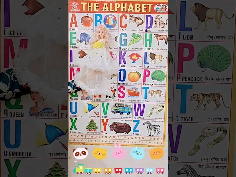 a for apple b for ball c for cat #abcd alphabet songs #shorts