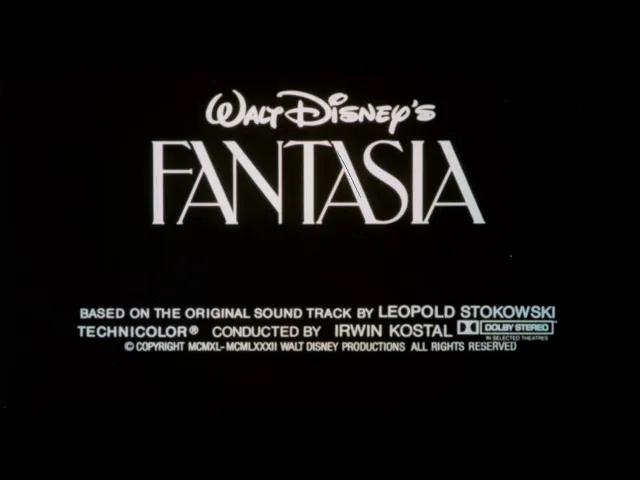 Fantasia - 1982 Reissue Trailer (35mm 4K)
