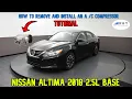 How to Remove and Install an Compressor for a 2018 Nissan Altima 2 5L Base