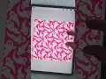 My take on the viral pink ghost blanket Halloween pattern