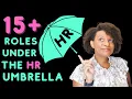15 Roles Under The HR Umbrella