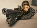 Cyberpunk 2077 Suppressed Ashura Sniper Rifle