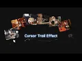GSAP Cursor Animation with Image Trail Effect HTML CSS JavaScript