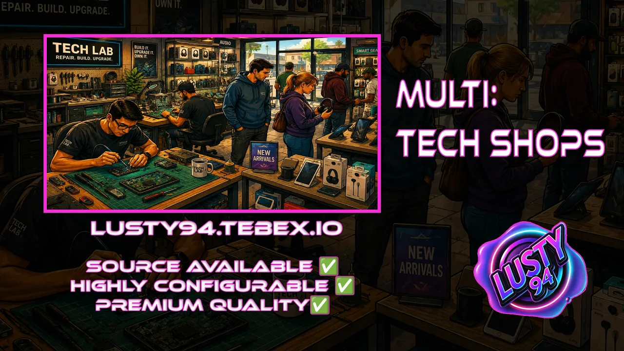 Multi: Tech Shops