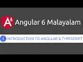 angular 6 malayalam introduction to angular typescript