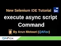 New Selenium IDE - Part 92