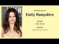 Emily Hampshire Movies list Emily Hampshire Filmography of Emily Hampshire