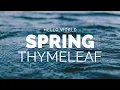 Spring C Tutorial - Hello World using Thymeleaf