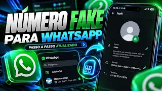 ✅️FÁCIL: COMO CRIAR NÚMERO VIRTUAL PARA WHATSAPP BRASILEIRO SEM CHIP FÍSICO (PASSO A PASSO 2026)👀