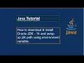 How to download and install java in any windows os set path java using environment variable