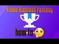 Fantasy Baseball for Beginners Ep001