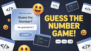 Guess the number game using HTML CSS and JavaScript Pro Developing Champs