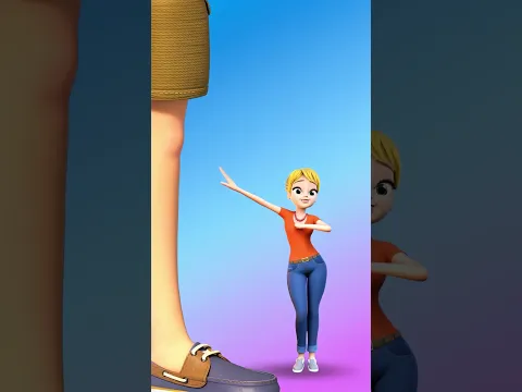 Giant vs Tiny Dance Challenge! 💃🕺 Funny Parents LooLoo Kids
