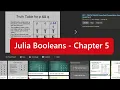 Julia Booleans - Chapter 5