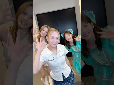 #NiziU #NINA さん #FRUITSZIPPER #櫻井優衣 さんとLOVE BEAT🌺
