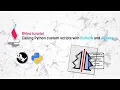 Calling Python custom scripts with Buttons and Aliases in Rhino