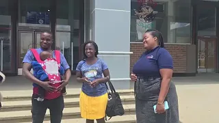 The eagle has landed!  The couple has landed in Harare join us as we welcome them back home.