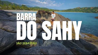 Como é Praia Barra do Sahy em São Sebastião