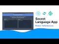 Secret Language App - React Tailwind css