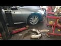 Infiniti g37xs sedan Megan test pipe install catalytic converter delete Megan down pipes