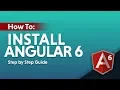 Angular 6 Installation Eduonix