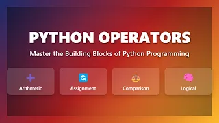 Python Operators A Beginner s Guide to Arithmetic Comparison More