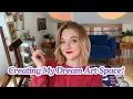 DIY Art Room Makeover Thrifted Finds Upcycled Magic STUDIO MADE