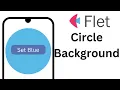 Flet Tutorial - Circle Background Animated