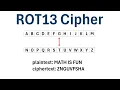 Cryptography The ROT13 Cipher