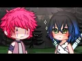 Akaza meeting inosuke Gacha club Meme Kny Demon slayer akaza and inosuke