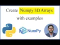 How to create a Python Numpy 3D Array Complete Guide Examples 2021 Amit Thinks