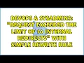 DevOps SysAdmins Request exceeded the limit of 10 internal redirects with simple rewrite rule