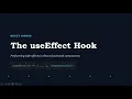 React JS Tutorial useEffect Hook Made Easy