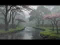Stillness Beneath the Garden Rain 🌧️ Mindful Nature Sounds for Meditation & a Peaceful Soul