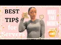 Every Server NEEDS These 12 Tips to earn MORE MONEY