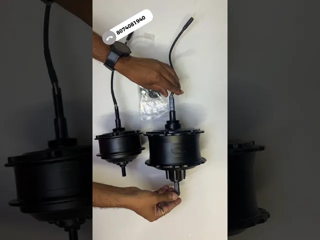 36V 350W Fat Bike Hub Motor overview video