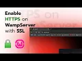 How to enable HTTPS on Wamp Server with SSL