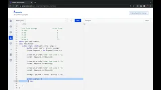Test Scores and Grades Programming Challenge in Java