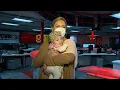 WCVB s Katie Thompson visits newsroom with baby Brynn