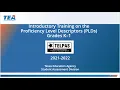 TELPAS K-1 Calibration Tutoring Session