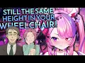 HER PARENTS FORGOT HOW TALL SHE WAS - Ironmouse walking again