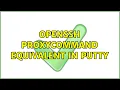 OpenSSH ProxyCommand equivalent in PuTTY