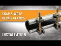 How to Install Snap and Wrap Repair Clamps