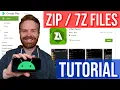 Download Lagu De beste Zip/7Z-archief-app voor Android: ZArchiver (Hoe/Tutorial)